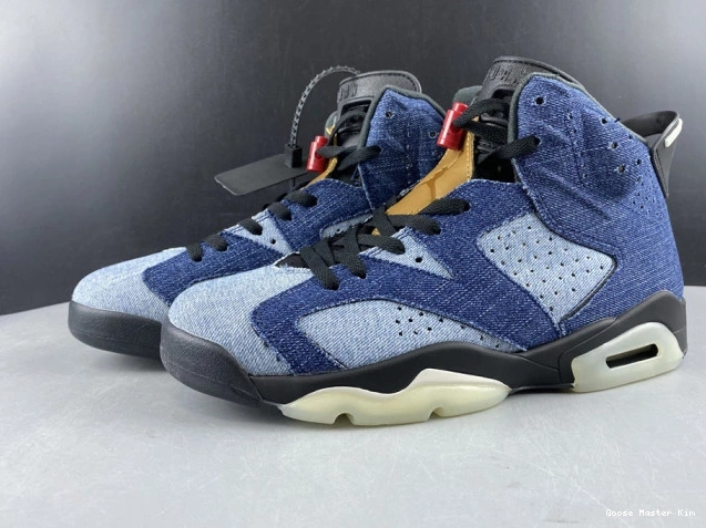 Jordan 6 Washed CT5350-401 Denim Air 0807